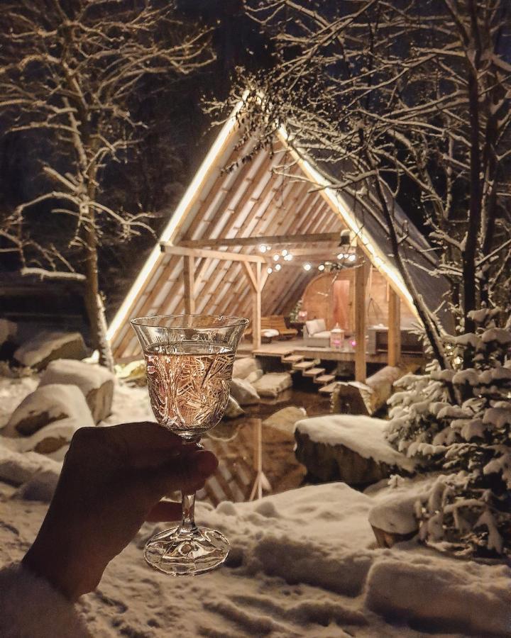 Gorska Osada Luxury Chalets Zakopane Поронин Екстериор снимка