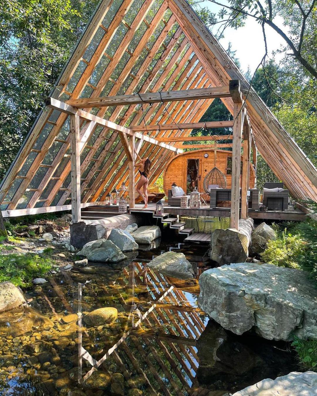 Gorska Osada Luxury Chalets Zakopane Поронин Екстериор снимка